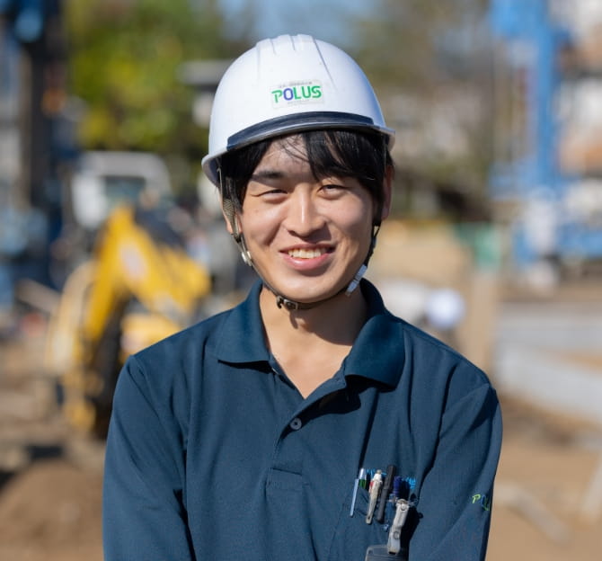 2022年入社 / 工事一課 地盤改良係の写真